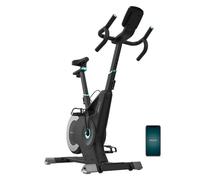 Cecotec Cyclette Statica Resistenza ad Aria e Magnetica DrumFit Indoor Eolo. APP, Display LED, Volano d'Inerzia 6kg, Supporto Dispositivi e Bottiglia, Fasce toracica per misurare la frequenza cardiaca