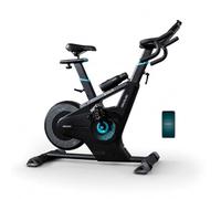 Cecotec Cyclette Statica Resistenza ad Aria e Magnetica DrumFit Indoor Eolo. APP, Display LED, Volano d'Inerzia 6kg, Supporto Dispositivi e Bottiglia, Fasce toracica per misurare la frequenza cardiaca