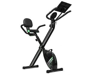 Cecotec - Cyclette XBIKEBicicletta pieghevole magnetica.Cardiofrequenzimetro e schermo a LED.Resistenza variabile.Pedali con presa salda.Sella comoda. (Pieghevole | Con Schienale)