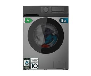 CECOTEC DressCode 9450 LAVATRICE, Caricamento frontale, 9 kg, Profondità 56 cm, Grigio scuro, Nero, livello rumorosità centrifuga 76 dB(A