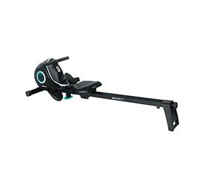 Cecotec DrumFit Rower 7000 Regatta - Macchina da Remo pieghevole, resistenza magnetica, 10 livelli, volante d'inerzia 7 kg, scorrimento silenzioso, display LCD, poggiatesta e ruote, nero, L