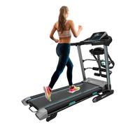 Cecotec DrumFit WayHome 1600 Obelia Ultraflex Pro 1500 W, Inclinazione Motorizzata, Superficie 130 x 42 cm, Sistema Ammortizzazione, Schermo, Cintura Massaggio, Nero