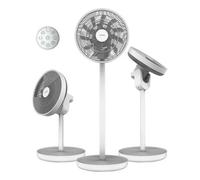 Cecotec EnergySilence 2600 Sunflower Ventilatore portatile da terra a batteria 2600mAh 22W Bianco