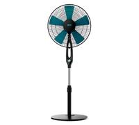 Cecotec - Ventilatore a piantana, con telecomando EnergySilence 560 Max Smart. 45 W, diametro 16", 5 lame, timer 12 ore, schermo LED, controllo touch, oscillazione automatica 80º