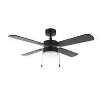 Cecotec EnergySilence Aero 450 Fullblack Ventilatore da soffitto con luce 50W Nero