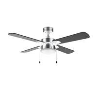 Cecotec EnergySilence Aero 450 Ironblack Ventilatore da soffitto con luce 50W Nero/Argento