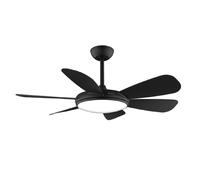 Cecotec EnergySilence Aero 5200 Black Pro Ventilatore da soffitto con luce LED e controllo 36W Nero