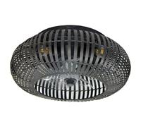 Cecotec Ventilatore da Soffitto con Luce EnergySilence LampAero 600 Natural DarkWood. Paralume in Legno Bicolore, 20 W, Lampada Inclusa, Telecomando, Timer 8 Ore, 3 Velocità, 5 Pale, Estate/Inverno