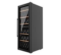 Cantinetta Cecotec GrandSommelier Duo 77000 Black 77 Bottiglie Frigo Compressore LED