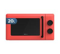 Cecotec Forno a Microonde con Grill Da 20 L Proclean 3110 Red. 700 W In 6 Livelli E Griglia Da 800 W, Modalità Scongelamento, Segnale Fine Cottura, Lampada Interna, Timer 30 Minuti, Design Rosso