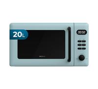Cecotec Forno a Microonde con Grill Da 20 Litri Proclean 5110 Blue. 700 W In 6 Livelli E Griglia Da 800 W, Modalità Scongelamento, Segnale Fine Cottura, Lampada Interna, Timer 30 Minuti, Design Blu