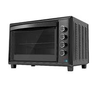 Cecotec Forno Convezione da tavolo da 60 litri Bake&Toast 6090 Black Gyro. 2200 W, luce interna, 12 funzioni, temperatura fino a 230°, porta a doppio vetro, include Rustitore girevole