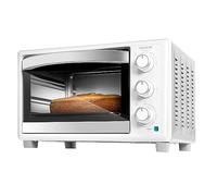 Cecotec Forno elettrico da tavolo Bake&Toast 2300 Bianco 1500 W, multifunzione, capacità di 23 litri, timer, temperatura regolabile e porta a doppio vetro, bianco