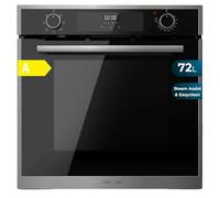 Cecotec Forno Integrabile 60 cm Bolero Hexa M226000 Edge A. 2800 W, 72 L di capacità, 7 funzioni, modalità griglia, fan assisted grill, modalità convezione, Defrost, Steam Base X2, Steam EasyClean,