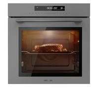 Cecotec Forno Integrabile 60 cm Bolero Hexa SM406000 Glass Grey A+. 2900 W, 72 L, 12 funzioni con Steak Master, Pizza Master, Steam Assist, Steam EasyClean, Modalità Eco e Defrost, Electronic Timer