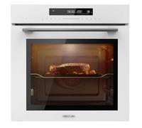 Cecotec Forno Integrabile 60 cm Bolero Hexa SM406000 Glass White A+. 2900 W, 72 L, 12 funzioni con Steak Master, Pizza Master, Steam Assist, Steam EasyClean, Modalità Eco e Defrost, Electronic Timer