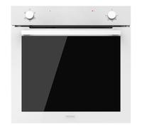 Cecotec Forno Integrabile Multifunzione Convenzionale 80L Bolero Hexa C126400 Glass White. 2800 W, 5 funzioni, basso consumo, luce interna, Steam Assist, Steam EasyClean, porta fredda con 2 cristalli