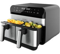 Cecotec - Friggitrice ad Aria Cecofry Advance9000 Capacità 9 Litri 2800 Watt Colore Nero / Inox
