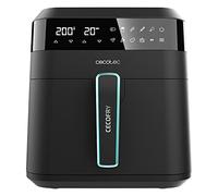 Cecotec Friggitrice ad Aria da 6 Litri Cecofry Experience 6000. 1700 W, Digitale e Compatta Senza Olio, con Tecnologia PerfectCook, Selezione della Temperatura, 9 Modalità, Timer