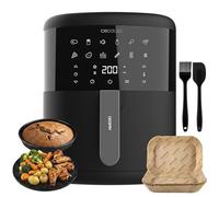 Cecotec Friggitrice ad Aria senza Olio da 6 L Cecofry Bombastik 6000 Full Hot. 1700 W, 12 Modalità, Tecnologia PerfectCook, Temperatura e Tempo Regolabili, Controllo Touch, Air Fryer con Accessori
