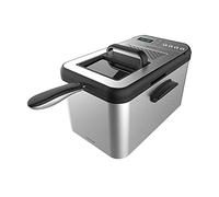 Cecotec Friggitrice digitale di 4,2 Litri Cleanfry Luxury 4000. 3270 W, Elegante design in acciaio inossidabile e incorpora 5 programmi predefiniti