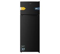 Cecotec Frigoriferi A 2 Porte Bolero Coolmarket 2D 211 Black E. Capacità 211L, Frigo Nero A 2 Porte, 143 x 54cm, Classe E