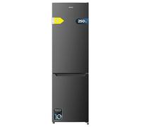 Cecotec Frigoriferi Combinati Bolero Coolmarket Combi 250 Dark D. Capacità 250L, Frigo Combinato Inox, 180 x 55cm, Total No Frost, Compres, Inverter Plus, Multi Air Flow, Fast Cooling, Classe E