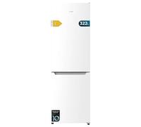 Cecotec Frigorifero Combinato Bolero Coolmarket Combi 322 White E. 322 L, Altezza 185 e Larghezza 60 cm, Basso Consumo, Sistema Multi Air Flow, Total No Frost e 2 Cassetti