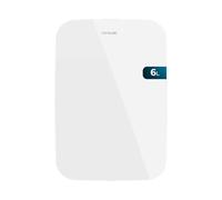 Cecotec Mini Frigorifero Bolero MiniCooling 6L Bahamas White, 12V-220V, Compatibile con auto e roulotte, Funzione di raffreddamento e riscaldamento, Intervallo di temperatura 5-65°C, Trasporto facile