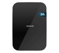 Cecotec Mini Frigo Bolero MiniCooling 20L Bahamas Black. Capacità 20 L, Funzionamento 12-220 V, Compatibile con Auto e Caravan, Funzione Freddo e Caldo, Temperatura Regolabile da 7 a 65 gradi Celsius