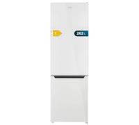 FRIGORIFERO COMBINATO CECOTEC Bolero CoolMarket Combi 262, Capacità netta totale 262 l, Rumorosità: 39 dB(A), 4 ripiani, Dimensioni: L 54 cm A 176 cm P 55 cm, BIANCO
