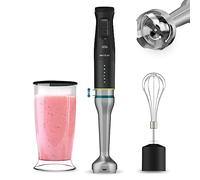 Frullatore a immersione Cecotec Katana 15 TotalDestroy Cream B 1500 W in acciaio inossidabile