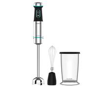 Cecotec Frullatore a Immersione Power Titanblack 1200 XL Cream, 1200 W, Tecnolog