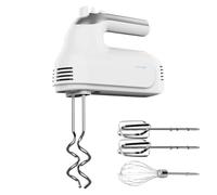 Cecotec Frullatore a Immersione Powertwist 500 Pro. 500W, 5 Velocità, Funzione Turbo, In ruste Inox, Ganci Impastatori, Pulsante QuickOut, BPA-Free, Supporto Verticale, Miscele Perfette