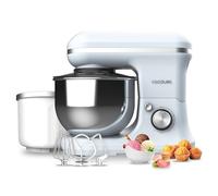 Cecotec Frullatore Impastatore Cecomixer Merengue 5L 1200 Ice-Cream Blu. 1200 W, 5 Funzioni, Ciotola in Acciaio da 5 L e Accessori per Sbattere e Impastare, Include Funzione per Fare il Gelato