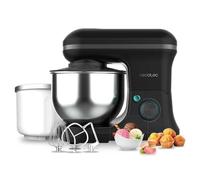 Cecotec Frullatore Impastatore Cecomixer Merengue 5L 1200 Ice-Cream Nero. 1200 W, 5 Funzioni, Ciotola in Acciaio da 5 L e Accessori per Sbattere e Impastare, Include Funzione per Fare il Gelato