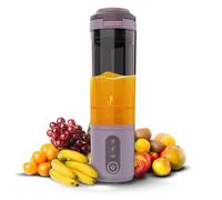 Cecotec Frullatore Portatile Power Titanium Shake2Go Candy. 180W, Bicchiere Tritan 600ml Senza BPA, 3 Programmi Automatici, Design Compatto e Portatile, Smoothie Perfetti e Pronti da Portare Ovunque