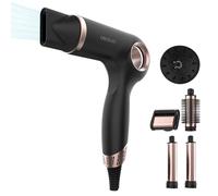 Cecotec Asciugacapelli Ionico DryGlam Waves 6in1 Sensor Black. 1400W, 110000rpm, Sensore Distanza, Tripla Protezione Calore, Memoria, 3 Velocità 5 Temperature, 6 Accessori, Styling Versatile