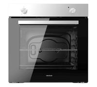 Cecotec Horno Integrable Bolero Hexa C126000 Inox A. 2800 W, 77 L di capacità, 4 funzioni, Steam Assist, Steam EasyClean, Cooling Fan, Triple Glass, Classe Energetica A, Luce interna