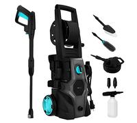 Cecotec Idropulitrice ad alta pressione HydroBoost 2000 Car&Garden Pro. 2000 W, casa, giardino o auto, portata max 450 l/h, 150 bar di pressione max, pompa in alluminio, raggio d'azione 14m
