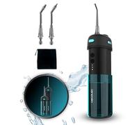 Cecotec Idropulsore Dentale Portatile - Pulitore Dentale Toothcare Jet Splash. Ricaricabile, Irrigatore Portatile, con 3 Modalità e Fino a 8 Intensità, Capacità 150ml, 2 Ugelli Sostituibili, IPX7