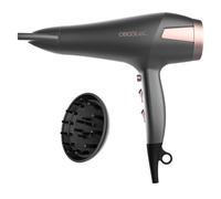 Cecotec Asciugacapelli IoniCare Harmony, motore con 2600 W, regolazione della temperatura e della velocità, tecnologia HairCare, agli ioni reali, cavo da 1,8 m, include 2 ugelli di precisione,