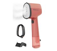 Cecotec Ferro da Stiro Verticale IronHero V-1500 Essential Red. Potenza 1500 W. Vapore Continuo 25g/min. Riscaldamento Rapido. Disinfetta. Pulisce e Cura i Tuoi Capi. Suola Rivestita in Ceramica