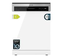 Cecotec Lavastoviglie 60 cm Indipendente Bolero Aguazero 6500 C. 15 Posate, 3 ° Vassoio, 6 Programmi con Dual Zone Wash, Dry+, Auto Open, Mezzo carico, Inizio differito, Motore Inverter Plus