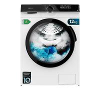 Cecotec Lavatrice 8Kg Carica Frontale Bolero DressCode 8900 Inverter FullColor Steel A. Acciaio 1400 Giri, Schermo 10,3", 11 Programmi, Inverter, SteamMax, Classe A