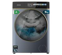 Cecotec Lavatrice 8Kg Carica Frontale Bolero DressCode 8900 Inverter FullColor Steel A. Acciaio 1400 Giri, Schermo 10,3", 11 Programmi, Inverter, SteamMax, Classe A