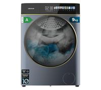Cecotec Lavatrice 8Kg Carica Frontale Bolero DressCode 8900 Inverter FullColor Steel A. Acciaio 1400 Giri, Schermo 10,3", 11 Programmi, Inverter, SteamMax, Classe A