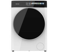 Cecotec Lavatrice 8Kg Carica Frontale Bolero DressCode 8900 Inverter FullColor Steel A. Acciaio 1400 Giri, Schermo 10,3", 11 Programmi, Inverter, SteamMax, Classe A