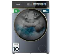 Cecotec Lavatrice Carico Frontale 10 Kg Bolero DressCode 10900 Inverter FullColor Ice Blue A. 1400RPM, Basso Consumo, Display FullColor 10,3", 11 Programmi, Motore Inverter Plus, Pulizia a Vapore