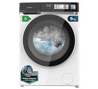 Cecotec Lavatrice 9 kg Carico frontale Bolero DressCode 9970 Direct Drive. Motore Direct Drive, 1.400 giri/min, 11 programmi, schermo FullColor, porta XXL, funzione vapore, luce interna, Stop